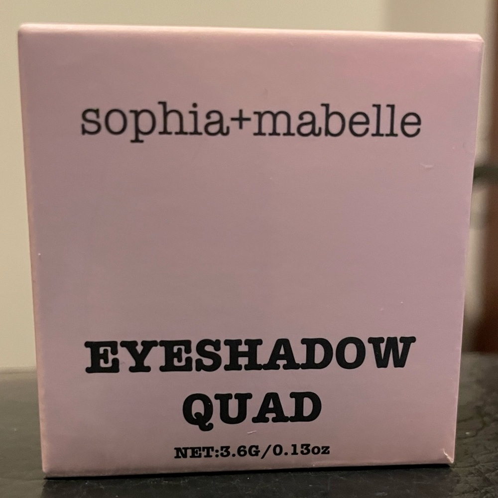 Sophia + Mabelle Eyeshadow Quad Cleopatra. New in box never used.